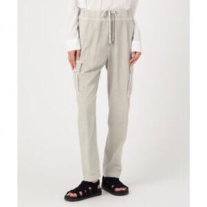James Perse Zuma Cotton Cargo Trousers Pant Drawstring Waist Size 3 / Large